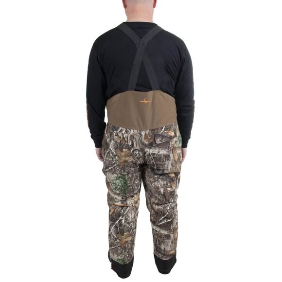 New Habit Men's Cedar Branch Water Proof Insulated Bib (Realtree Edge Size XXL) - Picture 8 of 10